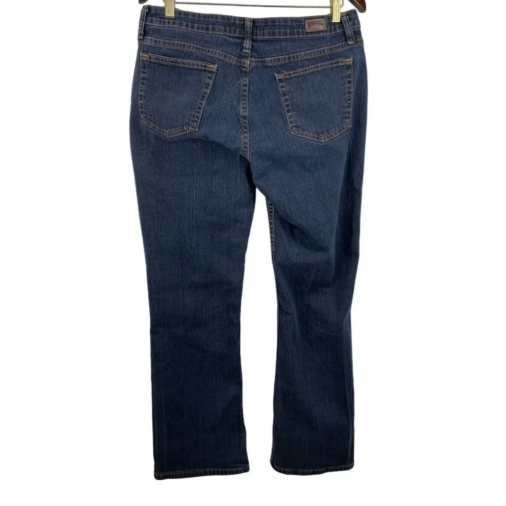 Riders Bootcut Womens Size 12 M Dark Blue Denim Jeans - Picture 6 of 9